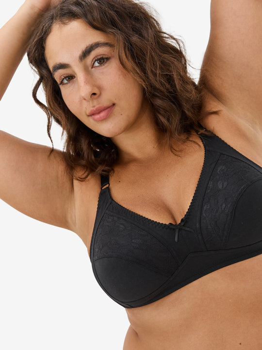 חזיית שירה - פול-קאפ כותנה ללא ברזלים