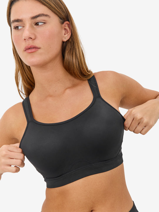 חזייה תומכת עם ריפוד וברזלים נסתרים